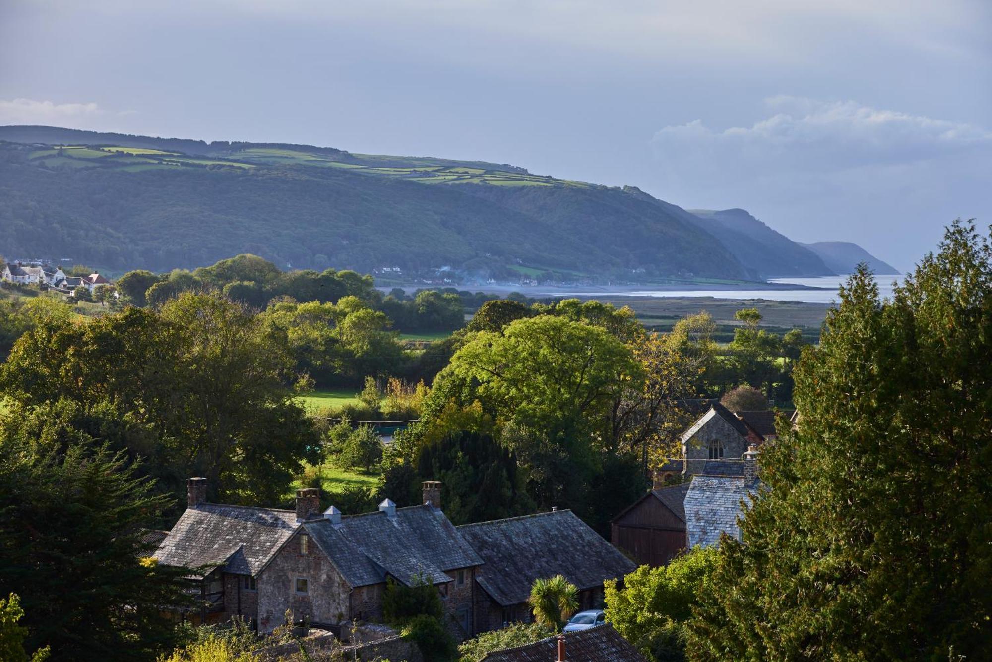 Luxury Bed And Breakfast At Bossington Hall In Exmoor, Somerset Порлок Экстерьер фото