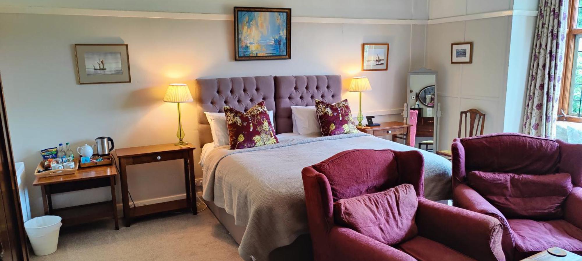 Luxury Bed And Breakfast At Bossington Hall In Exmoor, Somerset Порлок Экстерьер фото