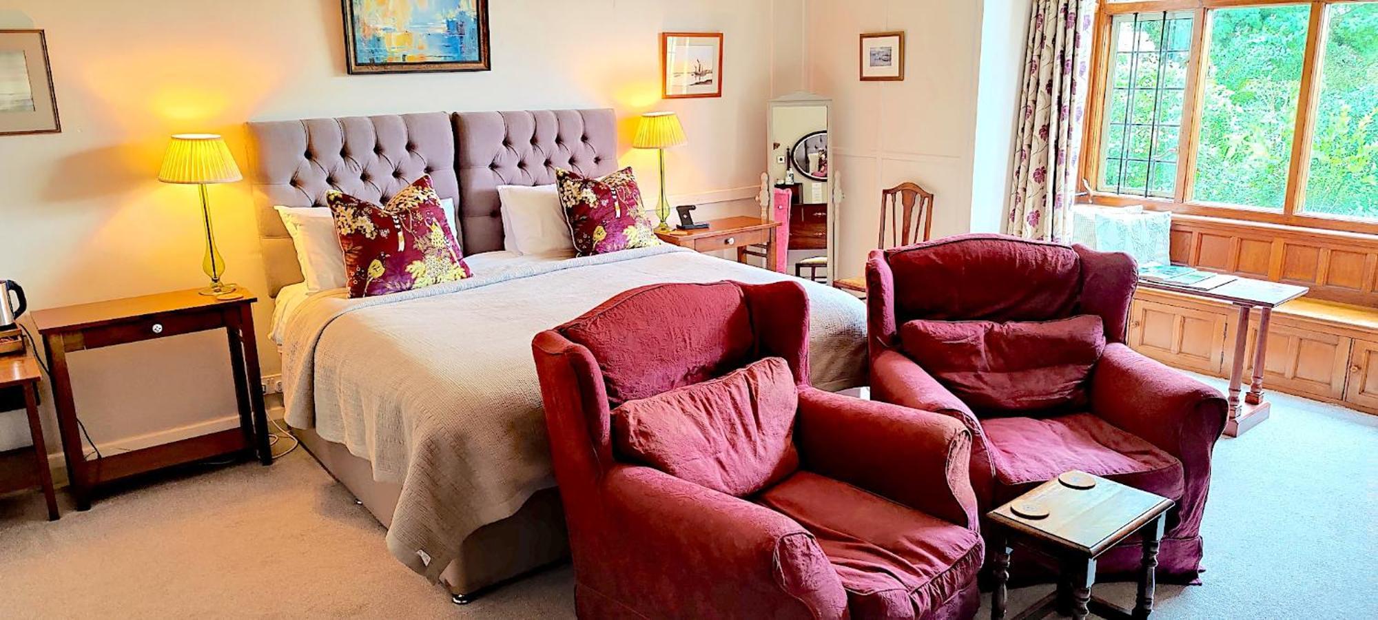 Luxury Bed And Breakfast At Bossington Hall In Exmoor, Somerset Порлок Экстерьер фото