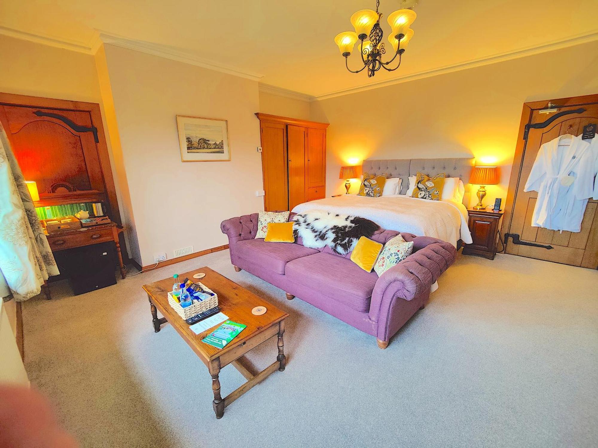 Luxury Bed And Breakfast At Bossington Hall In Exmoor, Somerset Порлок Экстерьер фото